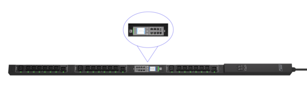 PDU PRO Vertical 16A monitoreable 1 PDU PRO Vertical 16A monitoreable